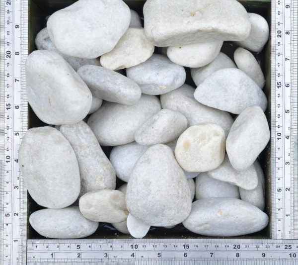 80mm White Pebbles - Image 3
